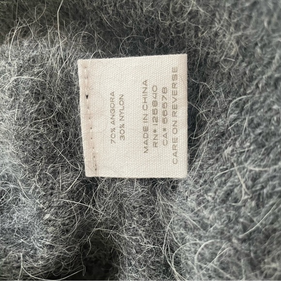 Intermix grey turtleneck sweater size M - Picture 11 of 13